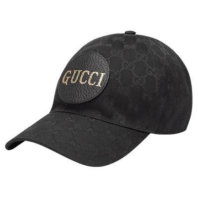 Gucci GG Canvas Baseball Hat Black