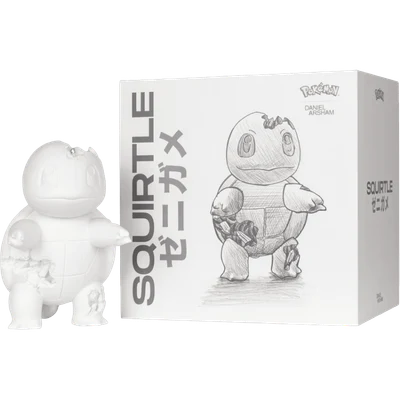 Daniel Arsham x Pokemon Crystalized Squirtle Figure (Edition of 500)