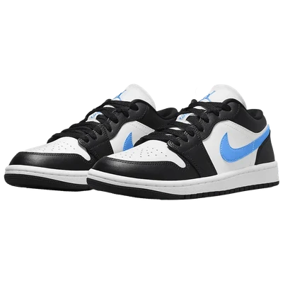 Jordan 1 Low Black University Blue White