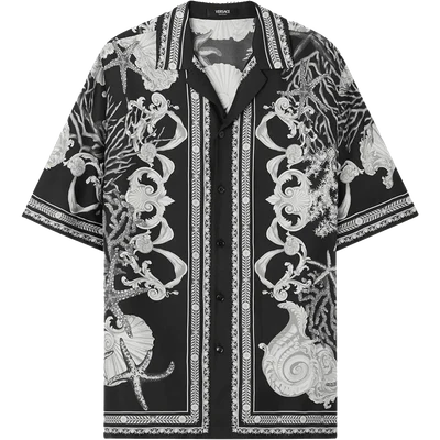 Versace Barocco Sea silk shirt