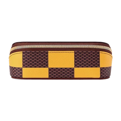 Louis Vuitton Sunglasses Pouch GM Damier Pop Yellow