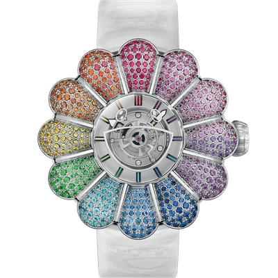 Hublot Takashi Murakami Tourbillon Sapphire Rainbow