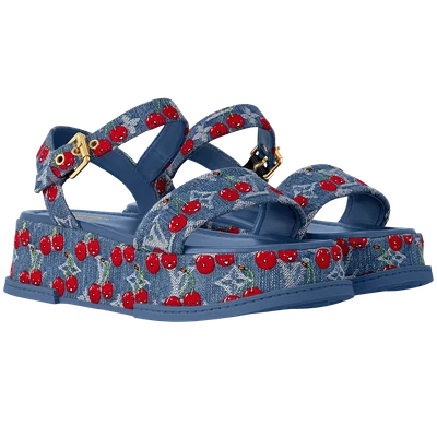 LV x TM Maya Platform Sandal