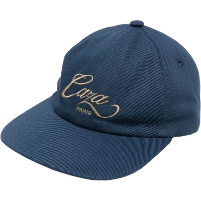 Casablanca logo-embroidered cap