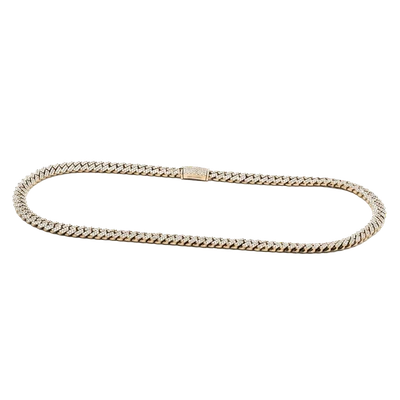 Cuban Link Chain Rose Gold