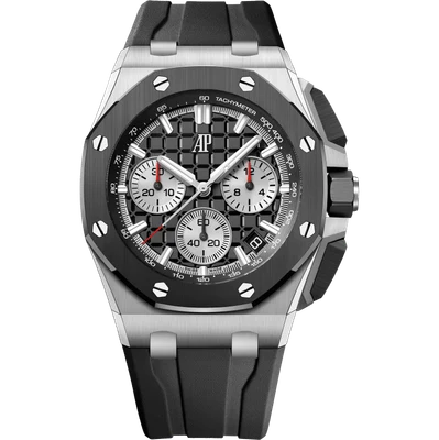 Audemars Piguet Royal Oak Offshore Black Dial Steel & Ceramic 43mm