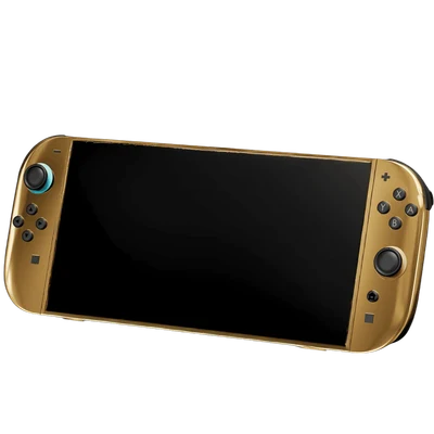 Luxury 24K Gold Nintendo Switch 2 – Aurum Edition