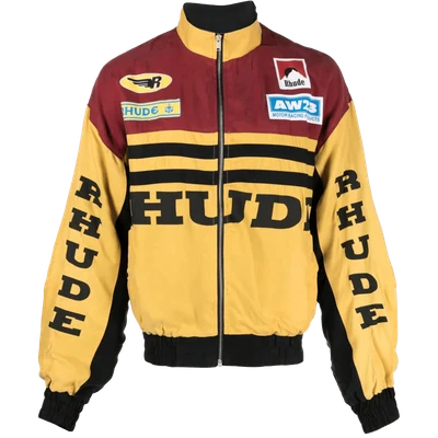 RHUDE Rally zip-up jacket