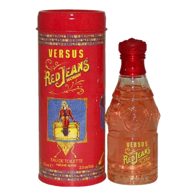 Versace Versus Jeans Eau De Toilette Spray for Women, Red, 2.5 Fl Oz