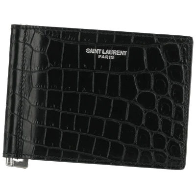 Saint Laurent logo cardholder wallet