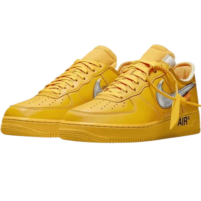 Nike Air Force 1 Low Off-White ICA University Gold