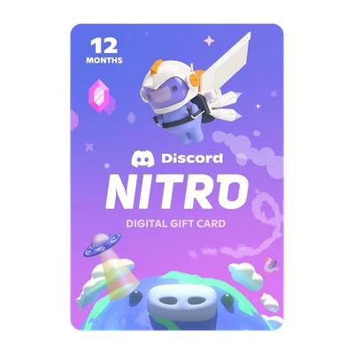 Discord Nitro 12-Month Subscription