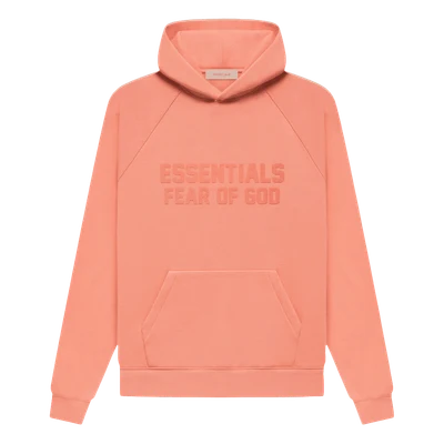Fear of God Essentials Hoodie Coral