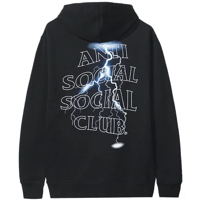 Anti Social Social Club Twister Hoodie (FW19) Black