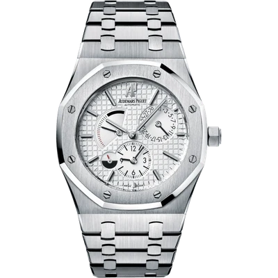 Audemars Piguet Royal Oak Stainless Steel Dual Time White Dial 39mm