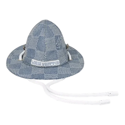 Louis Vuitton Dandy Bucket Hat Denim Blue