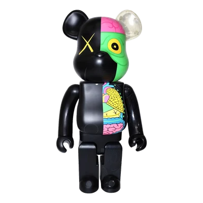 Bearbrick Kaws Dissected 1000% Black