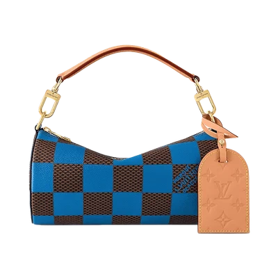Louis Vuitton Soft Polochon PM Damier Pop Blue