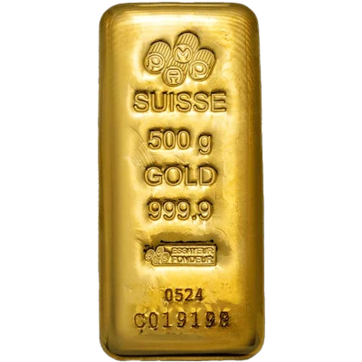 500 Gram Gold Bar