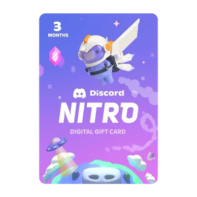 Discord Nitro 3-Month Subscription