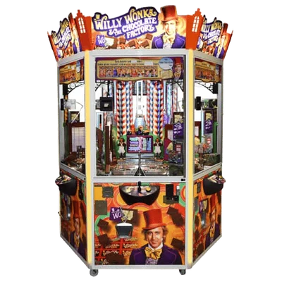 Willy Wonka Pusher 6 Player Arcade Prize Game
