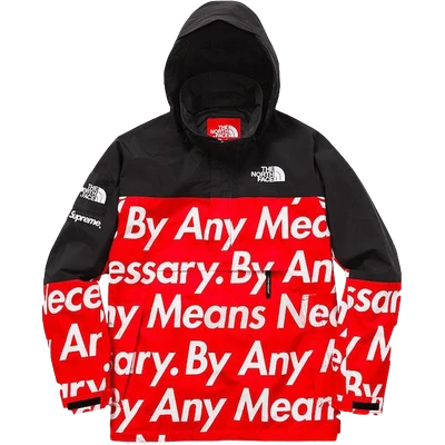 Supreme The North Face By Any Means Mountain Jacket Red
