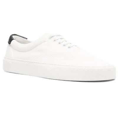 Saint Laurent lace-up canvas sneakers