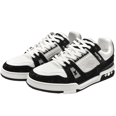 Louis Vuitton LV Trainer White Black White