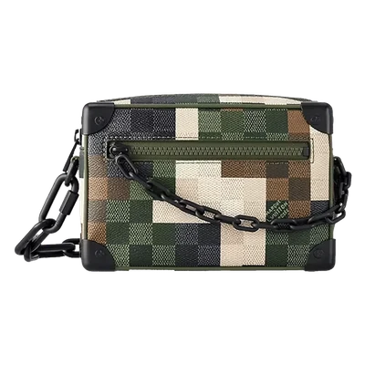 Louis Vuitton Mini Soft Trunk Damoflage Green Damoflage Damier