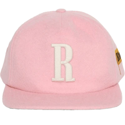 RHUDE R wool baseball cap