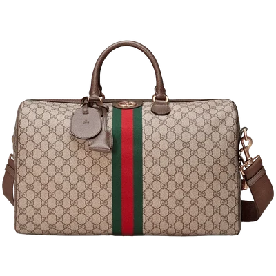Gucci Ophidia GG Carry-on Duffle Medium Beige/Ebony