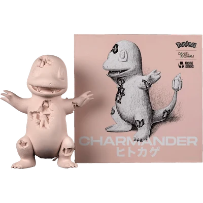 Daniel Arsham x Pokemon Crystalized Charmander Figure (Edition of 500) Pink
