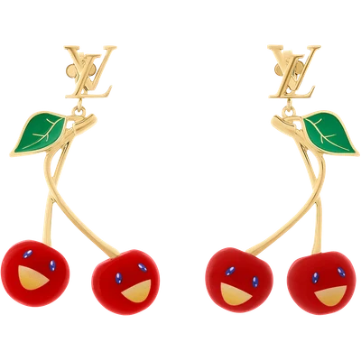 LV x TM Cerise Earrings