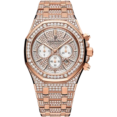Audemars Piguet Royal Oak Rose Gold Factory Set 41mm
