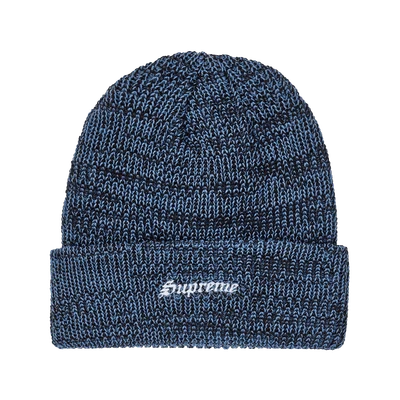 Supreme Twisted Loose Gauge Beanie Blue