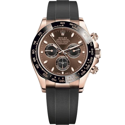 Rolex Cosmograph Daytona Rose Gold Chocolate Dial 40mm