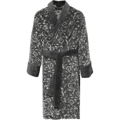 Versace Barocco belted bathrobe