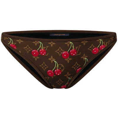 LV x TM Cherry Bikini Bottoms