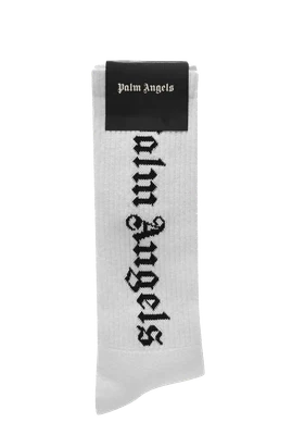 Palm Angels Gothic Socks White