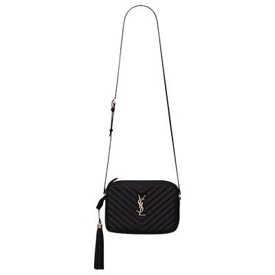 Saint Laurent Lou Camera Bag Quilted Bronze Black