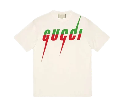 Gucci Gucci Blade T-shirt White/Red/Green