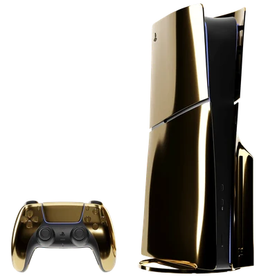 The 24k Gold PlayStation PS5 console