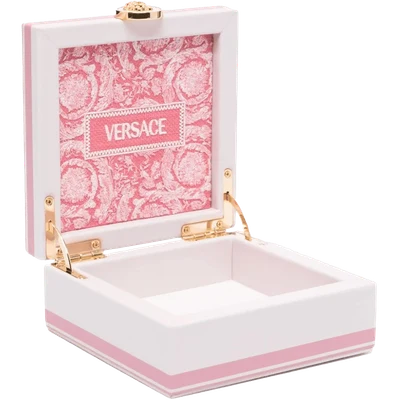 Versace Barocco-print jewellery box (15cm x 15cm)